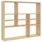 Wandregal Sonoma-Eiche 90x16x78 cm Holzwerkstoff Wandregal Sonoma-Eiche 90x16x78 cm Holzwerkstoff