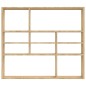 Wandregal Sonoma-Eiche 90x16x78 cm Holzwerkstoff Wandregal Sonoma-Eiche 90x16x78 cm Holzwerkstoff
