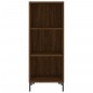Highboard Braun Eichen-Optik 34,5x34x180 cm Holzwerkstoff Highboard Braun Eichen-Optik 34,5x34x180 cm Holzwerkstoff