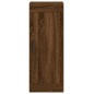 Highboard Braun Eichen-Optik 34,5x34x180 cm Holzwerkstoff Highboard Braun Eichen-Optik 34,5x34x180 cm Holzwerkstoff
