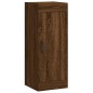Highboard Braun Eichen-Optik 34,5x34x180 cm Holzwerkstoff Highboard Braun Eichen-Optik 34,5x34x180 cm Holzwerkstoff