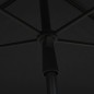 Sonnenschirm mit Mast 210x140 cm Anthrazit Sonnenschirm mit Mast 210x140 cm Anthrazit