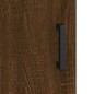 Highboard Braun Eichen-Optik 34,5x34x180 cm Holzwerkstoff Highboard Braun Eichen-Optik 34,5x34x180 cm Holzwerkstoff
