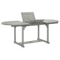 Gartentisch Grau 200x100x75 cm Massivholz Akazie Gartentisch Grau 200x100x75 cm Massivholz Akazie