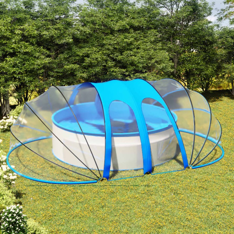 Pool-Kuppel Oval 620x410x205 cm Pool-Kuppel Oval 620x410x205 cm