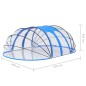 Pool-Kuppel Oval 620x410x205 cm Pool-Kuppel Oval 620x410x205 cm