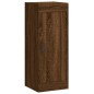 Highboard Braun Eichen-Optik 34,5x34x180 cm Holzwerkstoff Highboard Braun Eichen-Optik 34,5x34x180 cm Holzwerkstoff