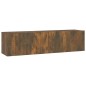 TV-Wandschrank Räuchereiche 120x30x30 cm Holzwerkstoff TV-Wandschrank Räuchereiche 120x30x30 cm Holzwerkstoff