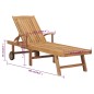 Sonnenliege Massivholz Teak Sonnenliege Massivholz Teak