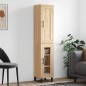 Highboard Sonoma-Eiche 34,5x34x180 cm Holzwerkstoff Highboard Sonoma-Eiche 34,5x34x180 cm Holzwerkstoff