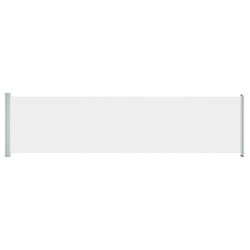 vidaXL Seitenmarkise Ausziehbar 600x160 cm Creme