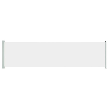vidaXL Seitenmarkise Ausziehbar 600x160 cm Creme