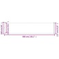 vidaXL Seitenmarkise Ausziehbar 600x160 cm Creme vidaXL Seitenmarkise Ausziehbar 600x160 cm Creme
