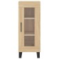 Highboard Sonoma-Eiche 34,5x34x180 cm Holzwerkstoff Highboard Sonoma-Eiche 34,5x34x180 cm Holzwerkstoff