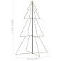 Weihnachtsbaum Kegelform 240 LEDs Indoor und Outdoor 118x180 cm Weihnachtsbaum Kegelform 240 LEDs Indoor und Outdoor 118x180 cm