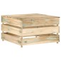 6-tlg. Garten-Lounge-Set mit Kissen Grün Imprägniertes Holz 6-tlg. Garten-Lounge-Set mit Kissen Grün Imprägniertes Holz