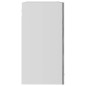 Hängeglasschrank Betongrau 80x31x60 cm Holzwerkstoff Hängeglasschrank Betongrau 80x31x60 cm Holzwerkstoff