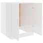 Waschmaschinenschrank Hochglanz-Weiß 71x71,5x91,5 cm Waschmaschinenschrank Hochglanz-Weiß 71x71,5x91,5 cm