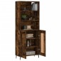 Highboard Räuchereiche 69,5x34x180 cm Holzwerkstoff Highboard Räuchereiche 69,5x34x180 cm Holzwerkstoff