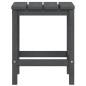 vidaXL Garten Adirondack-Tisch Anthrazit 38x38x46 cm HDPE vidaXL Garten Adirondack-Tisch Anthrazit 38x38x46 cm HDPE