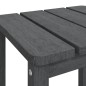 vidaXL Garten Adirondack-Tisch Anthrazit 38x38x46 cm HDPE vidaXL Garten Adirondack-Tisch Anthrazit 38x38x46 cm HDPE