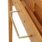 vidaXL Balkon-Stehtisch 90x37x122,5 cm Massivholz Akazie vidaXL Balkon-Stehtisch 90x37x122,5 cm Massivholz Akazie