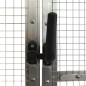 Voliere Silbern 179x100x185 cm Aluminium Voliere Silbern 179x100x185 cm Aluminium