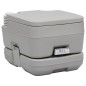 Tragbare Campingtoilette Grau 10 + 10 L Tragbare Campingtoilette Grau 10 + 10 L