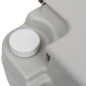 Tragbare Campingtoilette Grau 10 + 10 L Tragbare Campingtoilette Grau 10 + 10 L