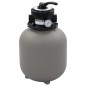 vidaXL Pool-Sandfilter mit 4-Wege-Ventil Grau 350 mm vidaXL Pool-Sandfilter mit 4-Wege-Ventil Grau 350 mm