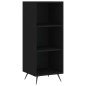 Highboard Schwarz 34,5x34x180 cm Holzwerkstoff Highboard Schwarz 34,5x34x180 cm Holzwerkstoff