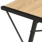 Schreibtisch mit Regal Schwarz und Eiche 116×50×93 cm Schreibtisch mit Regal Schwarz und Eiche 116×50×93 cm