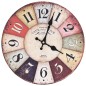 Wanduhr Vintage Bunt 30 cm Wanduhr Vintage Bunt 30 cm