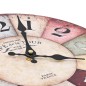 Wanduhr Vintage Bunt 30 cm Wanduhr Vintage Bunt 30 cm