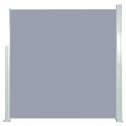 Seitenmarkise Ausziehbar 140x300 cm Grau