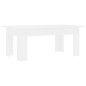 Couchtisch Weiß 100x60x42 cm Holzwerkstoff Couchtisch Weiß 100x60x42 cm Holzwerkstoff