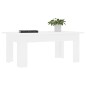 Couchtisch Weiß 100x60x42 cm Holzwerkstoff Couchtisch Weiß 100x60x42 cm Holzwerkstoff