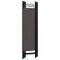 6-tlg. Raumteiler Anthrazit 240 x 180 cm 6-tlg. Raumteiler Anthrazit 240 x 180 cm