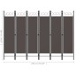 6-tlg. Raumteiler Anthrazit 240 x 180 cm 6-tlg. Raumteiler Anthrazit 240 x 180 cm