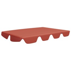 Ersatzdach für Hollywoodschaukel Terrakotta 188/168x110/145 cm