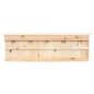vidaXL Spatzenhaus 5-fach 68x15x21 cm Tannenholz vidaXL Spatzenhaus 5-fach 68x15x21 cm Tannenholz