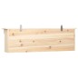 vidaXL Spatzenhaus 5-fach 68x15x21 cm Tannenholz vidaXL Spatzenhaus 5-fach 68x15x21 cm Tannenholz