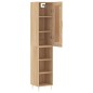 Highboard Sonoma-Eiche 34,5x34x180 cm Holzwerkstoff Highboard Sonoma-Eiche 34,5x34x180 cm Holzwerkstoff