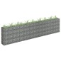vidaXL Gabionen-Hochbeet Verzinkter Stahl 360×30×90 cm vidaXL Gabionen-Hochbeet Verzinkter Stahl 360×30×90 cm