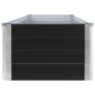 Garten-Hochbeet Verzinkter Stahl 320×40×45 cm Anthrazit Garten-Hochbeet Verzinkter Stahl 320×40×45 cm Anthrazit