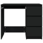 vidaXL Schreibtisch Schwarz 90x45x76 cm Holzwerkstoff vidaXL Schreibtisch Schwarz 90x45x76 cm Holzwerkstoff