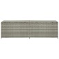 Gartenbox Poly Rattan 200x50x60 cm Grau Gartenbox Poly Rattan 200x50x60 cm Grau