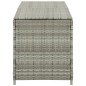 Gartenbox Poly Rattan 200x50x60 cm Grau Gartenbox Poly Rattan 200x50x60 cm Grau