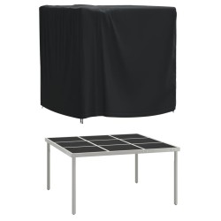 Gartenmöbel-Abdeckung Schwarz 116x100x120 cm Wasserdicht 420D