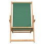 Strandstuhl Klappbar Massivholz Teak Grün Strandstuhl Klappbar Massivholz Teak Grün